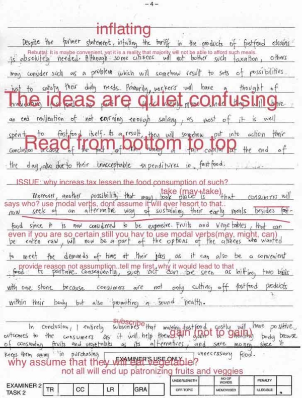 Writing Test Task 1 General Training Linguist Access Tutorial